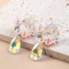 Wholesale Colorful Flower Bohemian Style Earrings