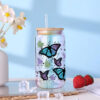 O1CN01lx7OH32HYi8VgwbVN_1575589163-0-cib Wholesale Cartoon Cute Yellow Bee Butterfly Flower Theme 16oz Cup UV DTF Wraps