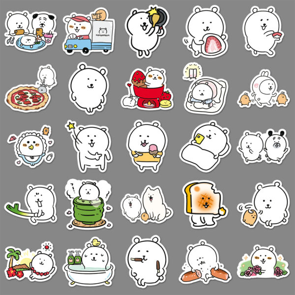 Wholesale cartoon cute bear stickers