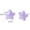 Wholesale 10pcs Cute Star Five-Pointed Star DIY Beads Colorful Versatile Accessories