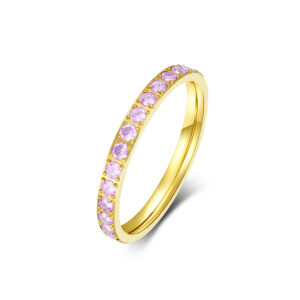 Pink diamond (gold) / 7#