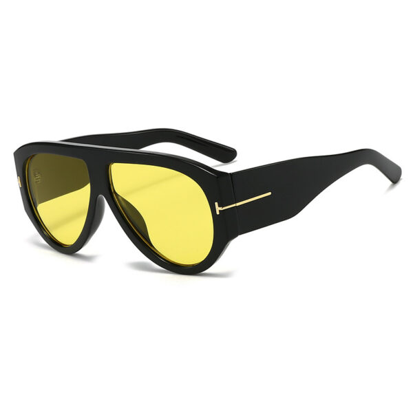 Wholesale Large-frame sunglasses aviator glasses retro UV-resistant sunglasses