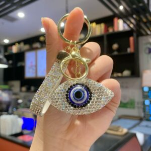 Fully Diamonded Demon Eye (White) / 3*5.4