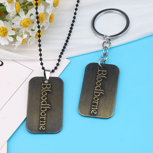 Wholesale Game Peripherals Keychain Medal Pendant