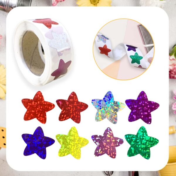 Wholesale star sticker bonus chart decoration sticker