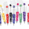 Wholesale Colorful Shell Heavy Beaded Cute Pen DIY Creative