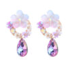 Wholesale Colorful Flower Bohemian Style Earrings