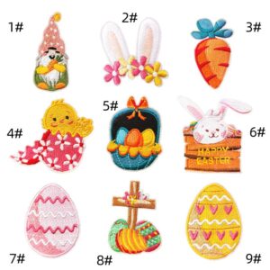 Combination cloth stickers (9 a pack)