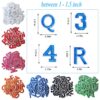 Wholesale Colorful English letter embroidery DIY Patches