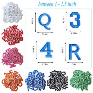 Wholesale Colorful English letter embroidery DIY Patches