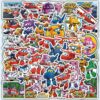 Wholesale 50 Cute Cartoon Super Wings Waterproof Vinyl Stickers OLY Exclusive