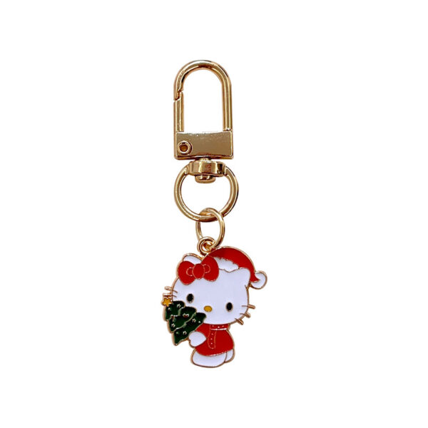 Wholesale Japanese Cute Hello Kitty Keychain Decoration Hello Kitty Bag Zipper Pull Accessory Kt Small Pendant