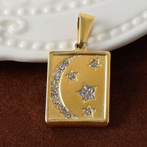 NK09-square diamond moon stars-gold