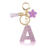 O1CN01mQYb3i1IUPwKNgo9f_2219851760896-0-cib Wholesale Sparkling wder 26 English Letter Resin Keychain