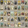 Wholesale cat tarot graiti personality stickers
