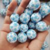 O1CN01mXfAn21QErIKiAE6f__2201245431945-0-cib Wholesale 5pcs 20MM Acrylic Blue Snowflake Pattern Printed Beads