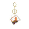 Wholesale Acrylic oil-filled capybara keychain