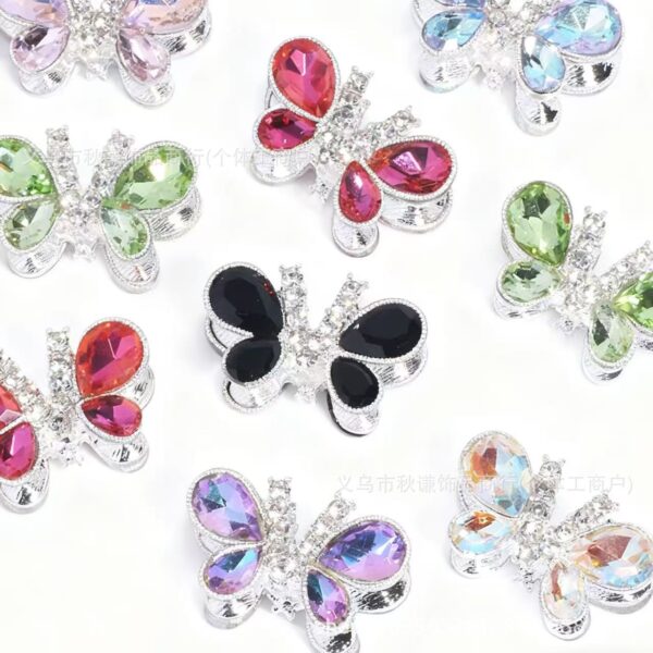 O1CN01mYY7xe1WnZ9s6xpda_2218733632833-0-cib Wholesale Colorful sparkling diamond butterfly rhinestone beads