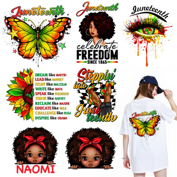 Wholesale Black June Festival UV DTF Ready to Press Transfers Wraps