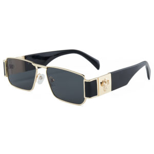 Gold frame gray sheet