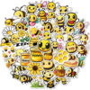 Wholesale 50 yellow cute cartoon bee stickers