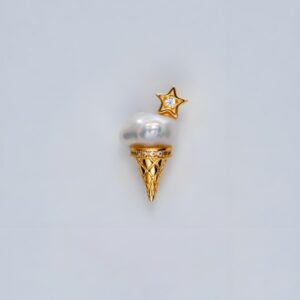 Five-pointed star ice cream necklace