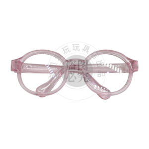 Small size labu pink 6.5cm lens glasses