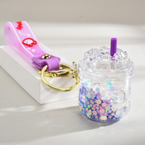 Iceberg [purple] / Keychain + luminous oil bottle
