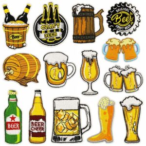 O1CN01miPbzc1dFOu9xobuo_2218002733706-0-cib Wholesale Cartoon beer embroidered patch cheers pattern