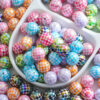 O1CN01mkPsfd20wfRTyP8Le_2218603856914-0-cib Wholesale 16mm Uv-Plated Color Checkerboard Square Beads