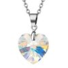 O1CN01mlHayX1YN7UQa4H4O_2217676353046-0-cib Wholesale Blue heart-shaped crystal silver chain necklace