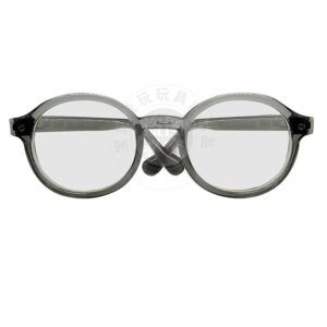 Large cotton doll gray 9cm lens glasses