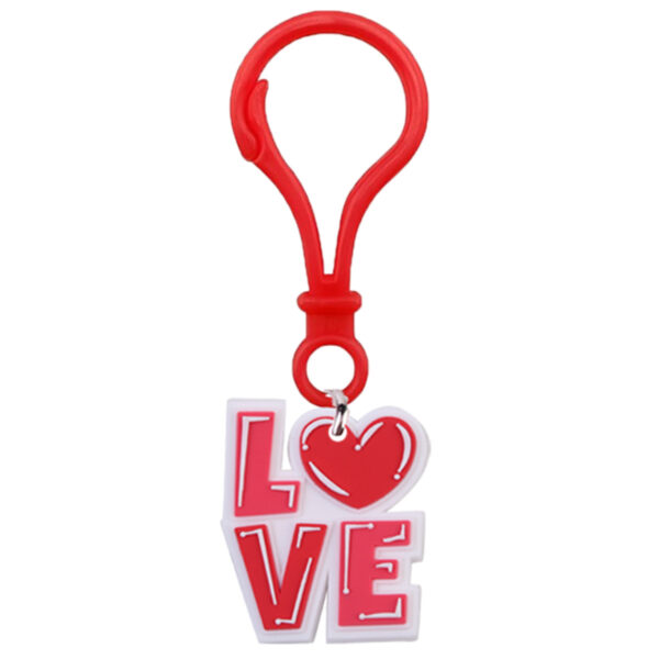 Wholesale Valentine's Day Love Plastic Keychain