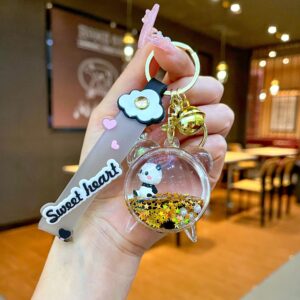 Leather cord alarm clock - Black and gold panda / Quantity 1 is 1