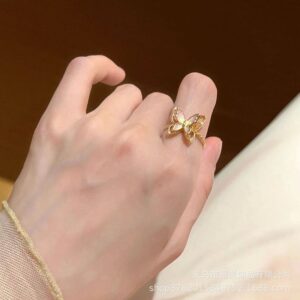 【Pink-Purple Gradient Butterfly Design】 / Adjustable opening