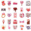 Wholesale 50pcs Sweet Valentine's Day series stickers
