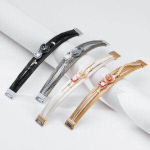 Wholesale Bohemian style geometric flower bracelet