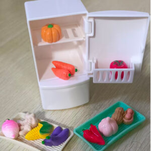 13-piece set (refrigerator + fruits and vegetables + tray)