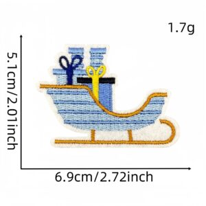 Winter cartoon cloth sticker 4 #