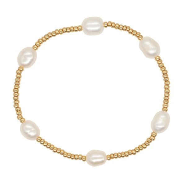 O1CN01n3GDcg1v9altBjIiK_2212772376130-0-cib Wholesale Natural Baroque pearl woven elastic rope bracelet