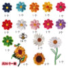 Wholesale Cute bee and suower embroidery