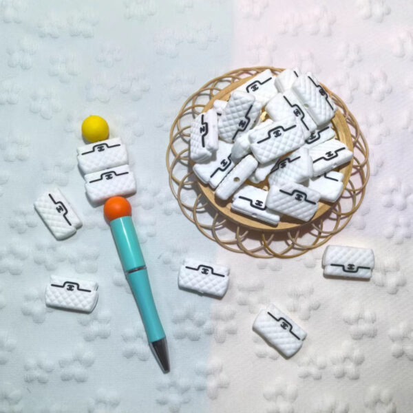 Wholesale 3D Multiple colors  Creative Pattern cartoon silicone beads DIY beads 10pcs/pack OLY Exclusive