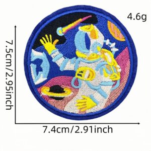 Planet cloth sticker 4 #