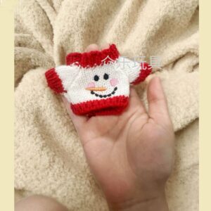 Yellow nose snowman sweater