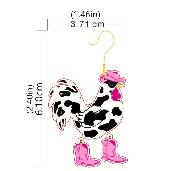 Wholesale Flat Christmas Fun Creative Animal Acrylic Earrings