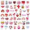 Wholesale 300pcs Pink Valentine's Day Graffiti Stickers