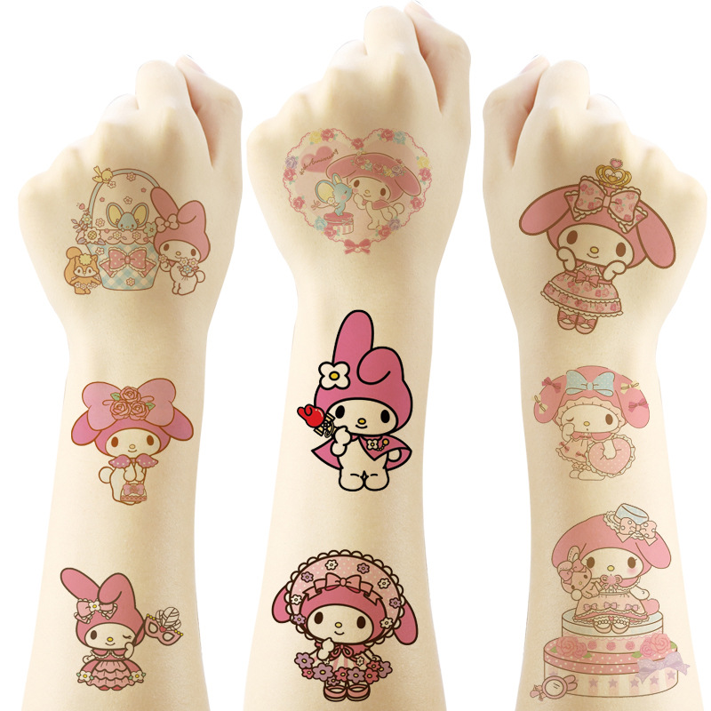 Wholesale Chilen's Rabbit Tattoo Sticker Cartoon Party Sticker OLY Exclusive