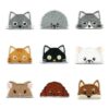 O1CN01nFMttq1kzNrKclaiB_1703404754-0-cib Wholesale Cartoon cute cat small animal avatar embroidered patch