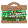 O1CN01nFNcW828yW25YP5ve_1850018001-0-cib Wholesale St. Patrick's Day Green Lucky Clover Soft Ceramic Bracelet Set