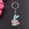 Wholesale Easter Rabbit Ear Easter Egg Keychain